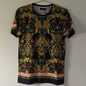 Zara Floral Print Shirt